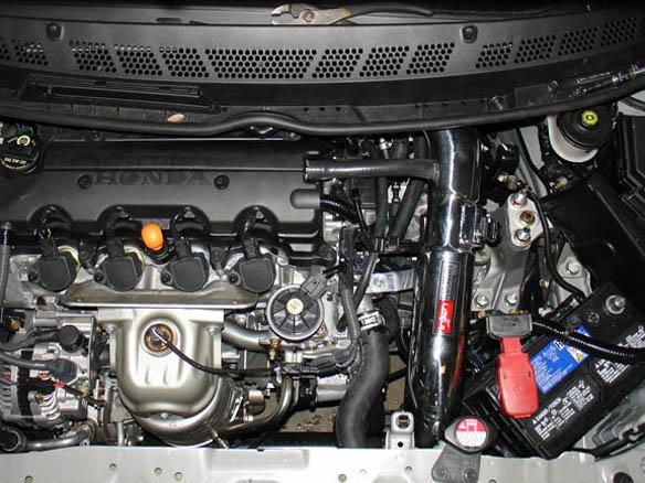 Picture of Injen 06-09 Civic Ex 1.8L 4 Cyl. (Manual) Polished Cold Air Intake