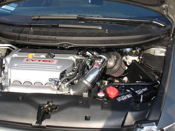 Picture of Injen 06-09 Civic Si 2.0L 4Cyl. Coupe & Sedan Polished Short Ram Intake