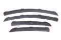 Picture of Lund 13-17 Ford Fusion Ventvisor Elite Window Deflectors - Smoke (4 Pc.)