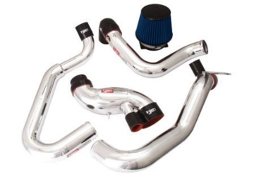 Picture of Injen 03-06 Evo 8/9/MR Cast Aluminum Intake System w/ Full Intercooler Piping Polished Short Ram Int