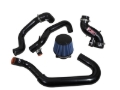 Picture of Injen 03-06 Evo 8/9/MR Cast Aluminum Intake System w/ Full Intercooler Piping Black Short Ram Intake