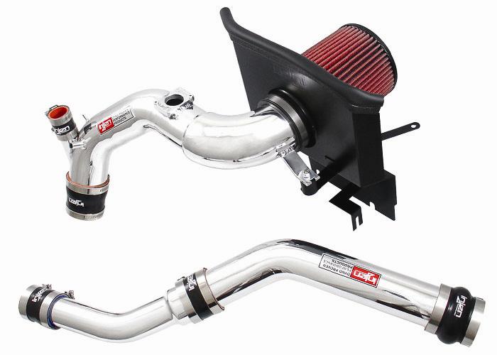 Picture of Injen 2008-14 Mitsubishi Evo X 2.0L 4Cyl Polished Short Ram Intake