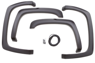 Picture of Lund 99-07 Chevy Silverado 1500 SX-Sport Style Smooth Elite Series Fender Flares - Black (4 Pc.)