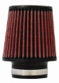 Picture of Injen High Performance Air Filter - 2.75 Black Filter 5 Base / 5 Tall / 4 Top - 40 Pleat