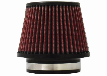 Picture of Injen High Performance Air Filter - 4.50 Black Filter 6.75 Base / 5 Tall / 5 Top