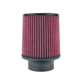 Picture of Injen High Performance Air Filter - 3 1/2 Black Oiled Filter 6  Base / 6 7/8 Tall / 5 1/2 Top
