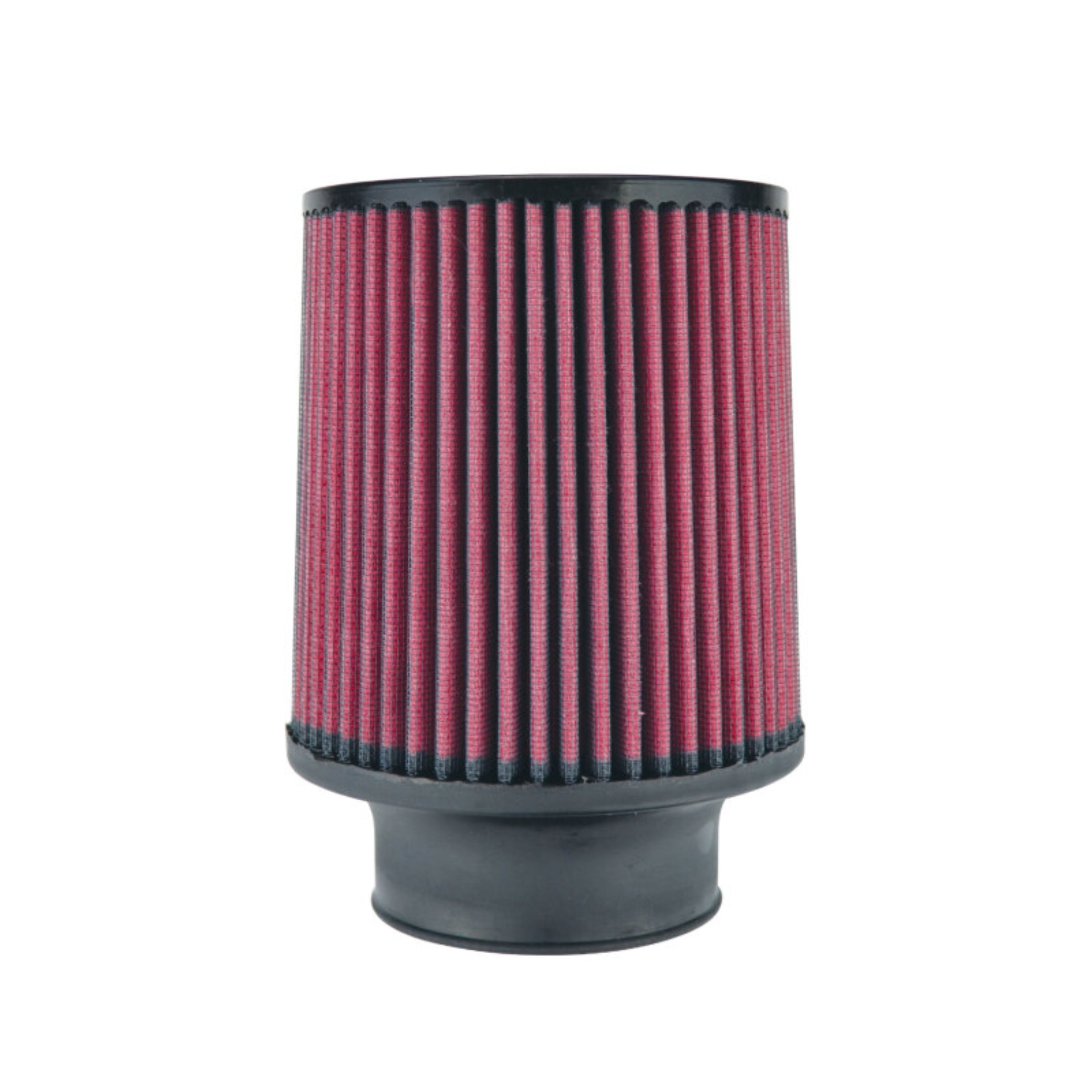 Picture of Injen High Performance Air Filter - 3 1/2 Black Oiled Filter 6  Base / 6 7/8 Tall / 5 1/2 Top