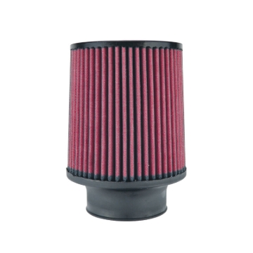 Picture of Injen High Performance Air Filter - 3 1/2 Black Oiled Filter 6  Base / 6 7/8 Tall / 5 1/2 Top