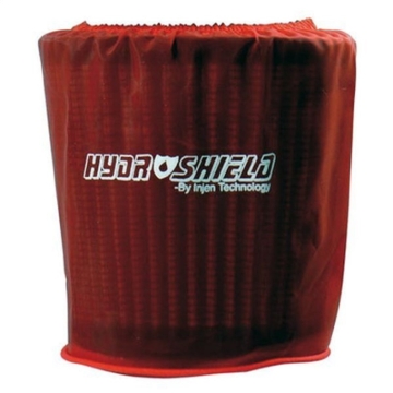 Picture of Injen Red Water Repellant Pre-Filter fits X-1010 X-1011 X-1017 X-1020 5in Base/5in Tall/4in Top