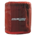 Picture of Injen Red Water Repellant Pre-Filter fits X-1022 6-1/2in Base / 8in Tall / 5-1/2in Top
