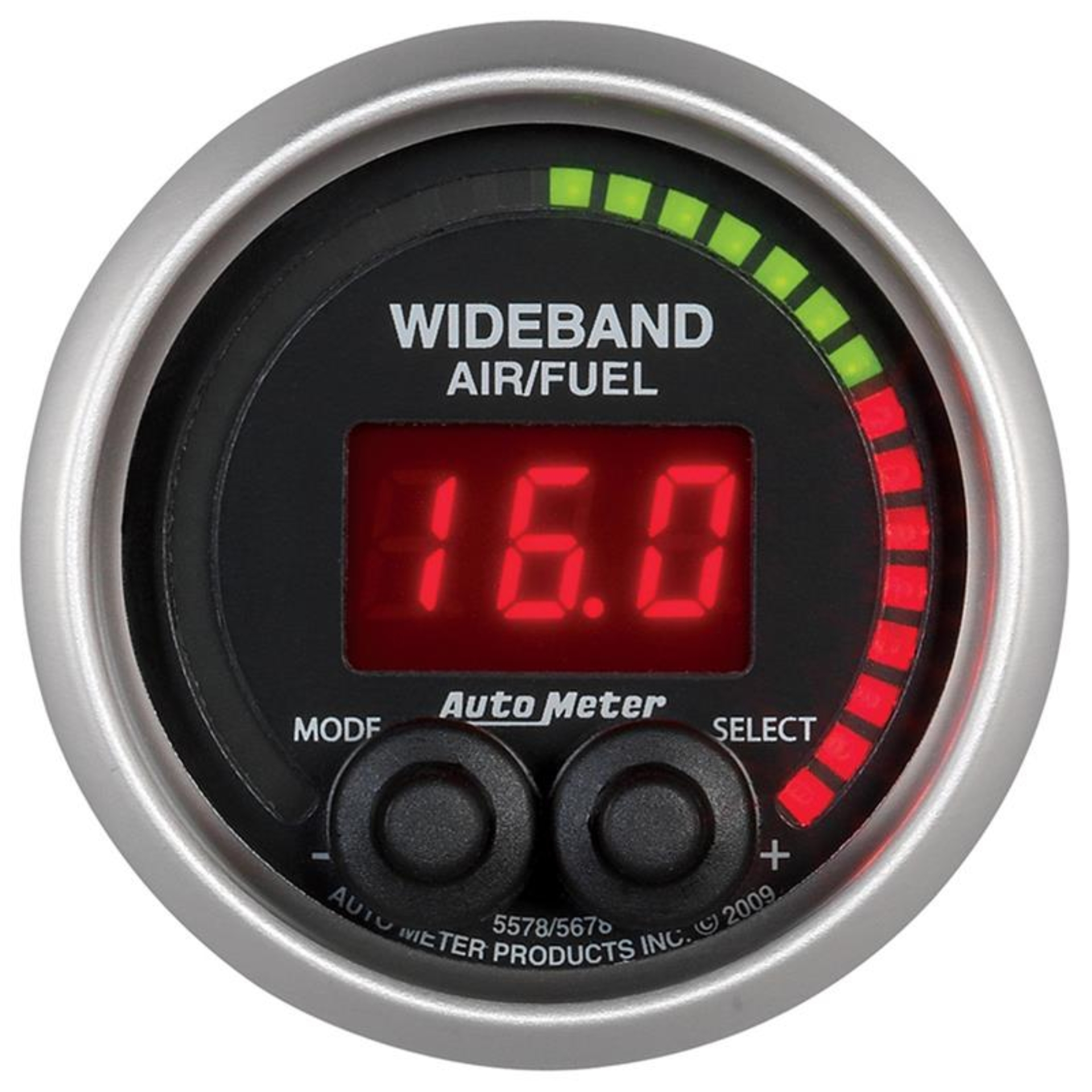 Picture of Autometer Elite 52mm Wideband Air/Fuel Ratio PRO Kit