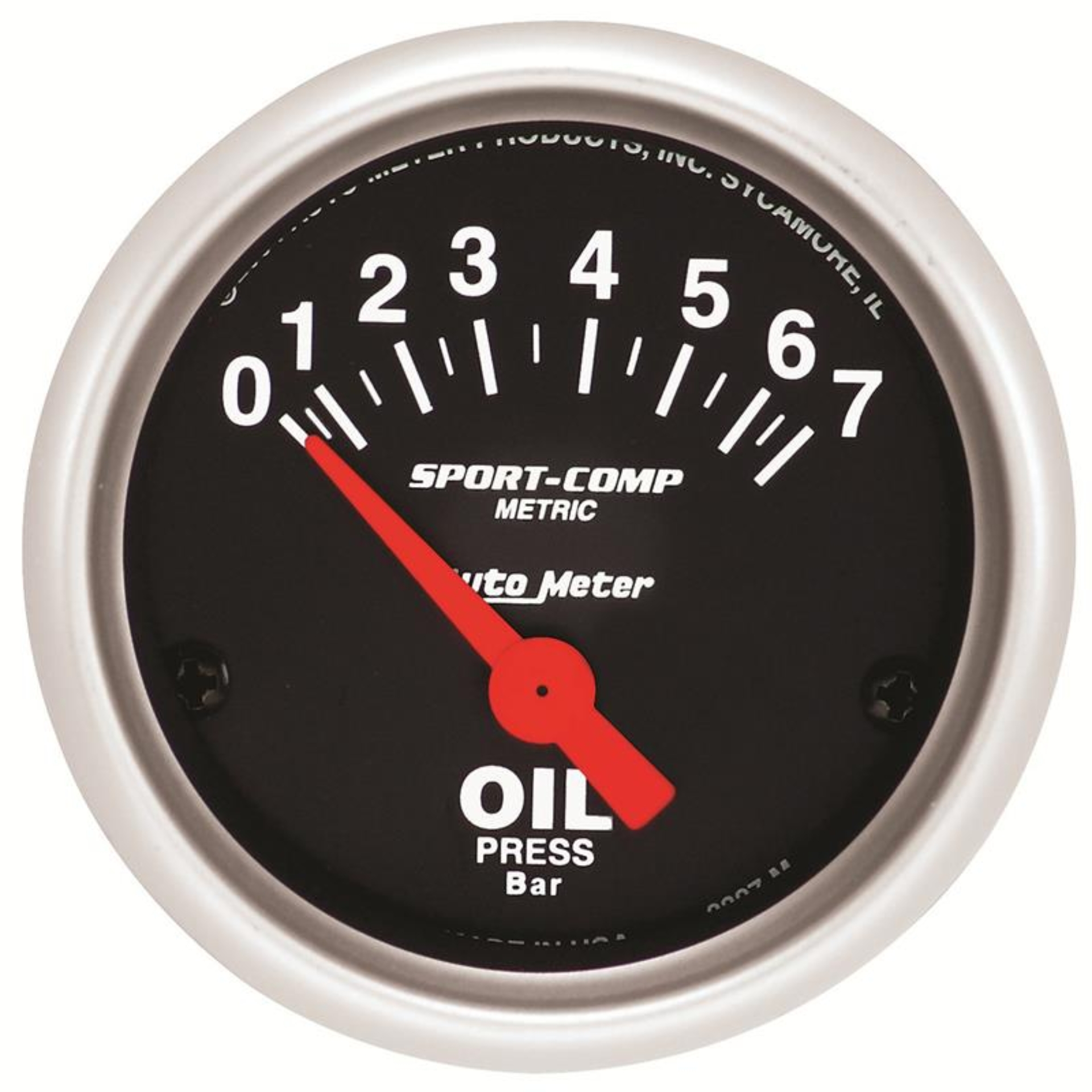Picture of Autometer Sport-Comp 52mm 0-7 Bar Short Sweep Electronic Oil Pressure Gauge