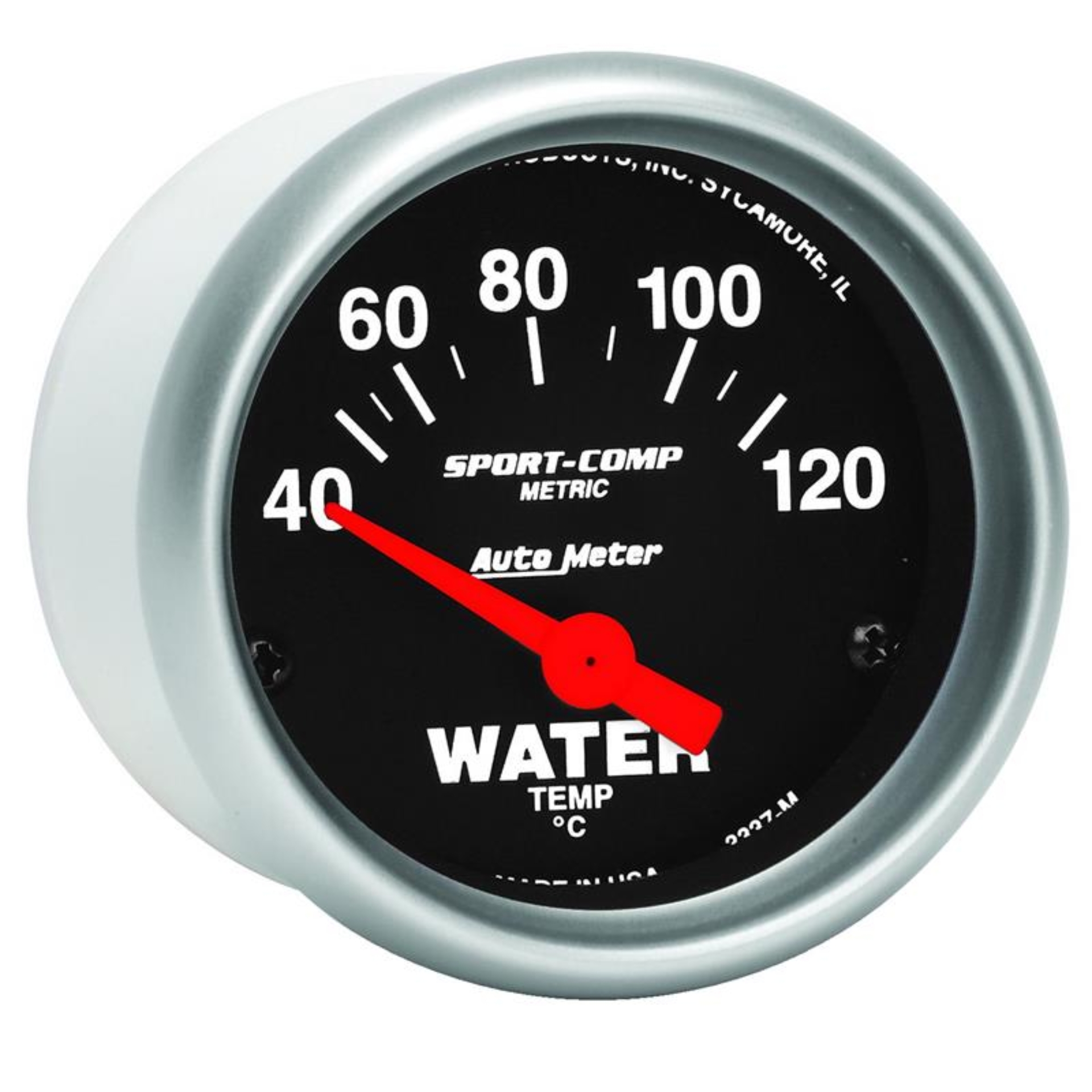 Picture of Autometer Sport-Comp 52mm 40-120 Degree Short Sweep Electronic Water Temperature Gauge