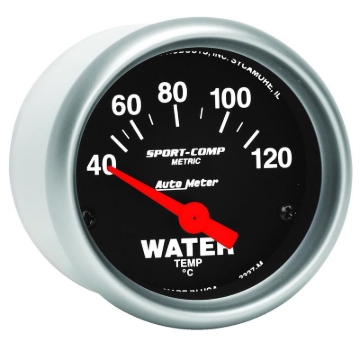 Picture of Autometer Sport-Comp 52mm 40-120 Degree Short Sweep Electronic Water Temperature Gauge