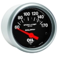 Picture of Autometer Sport-Comp 52mm 60-170 Degree Short Sweep Electronic Oil Temperature Gauge