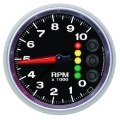Picture of Autometer Elite 52mm 30 In Hg/30 PSI Vacuum/Boost Peak and Warn Gauge w/ Electronic Control
