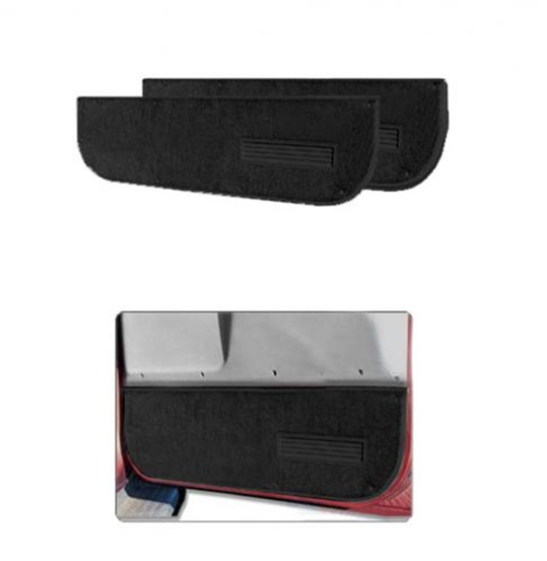 Picture of Lund 78-79 Ford Bronco (2Dr 2WD/4WD) Pro-Line Full Flr. Replacement Carpet - Charcoal (2 Pc.)