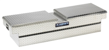 Picture of Lund 04-10 Chevy Colorado Ext. Cab Ultima Dual Lid Gull Wing Crossover Tool Box - Brite