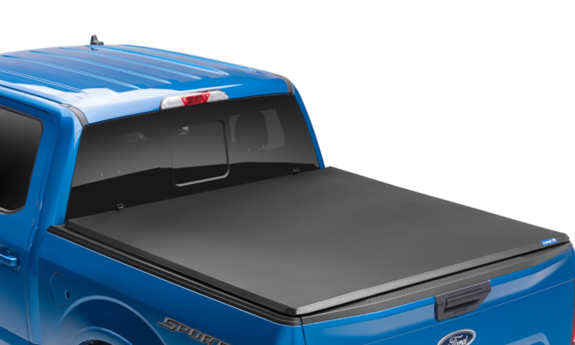 Picture of Lund 05-17 Nissan Frontier (5ft. Bed w/o Utility Track) Genesis Tri-Fold Tonneau Cover - Black