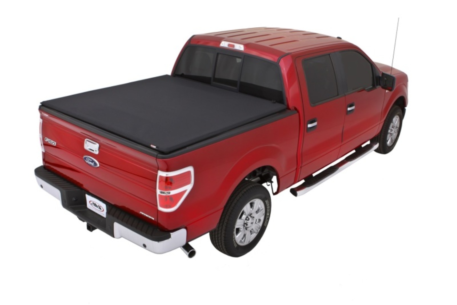 Picture of Lund 04-14 Ford F-150 (5.5ft. Bed) Genesis Elite Tri-Fold Tonneau Cover - Black