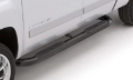 Picture of Lund 10-17 Dodge Ram 2500 Crew Cab 4in. Oval Curved Steel Nerf Bars - Black