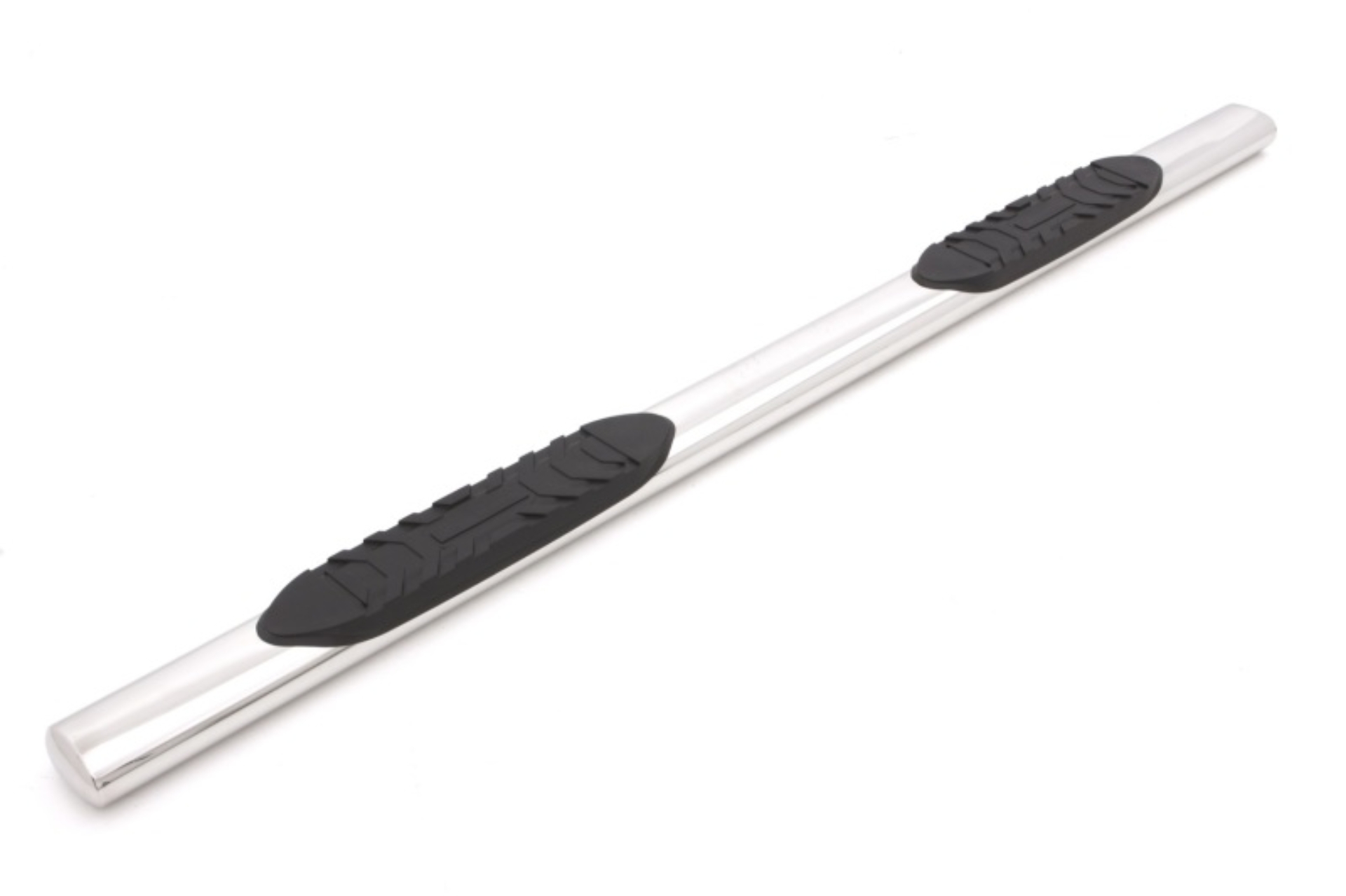 Picture of Lund 07-17 Toyota Tundra CrewMax 5in. Oval Straight SS Nerf Bars - Polished