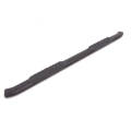 Picture of Lund 99-13 Chevy Silverado 1500 Ext. Cab 5in. Oval Curved Steel Nerf Bars - Black