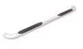 Picture of Lund 99-13 Chevy Silverado 1500 Ext. Cab (Body Mount) 4in. Oval Curved SS Nerf Bars - Polished