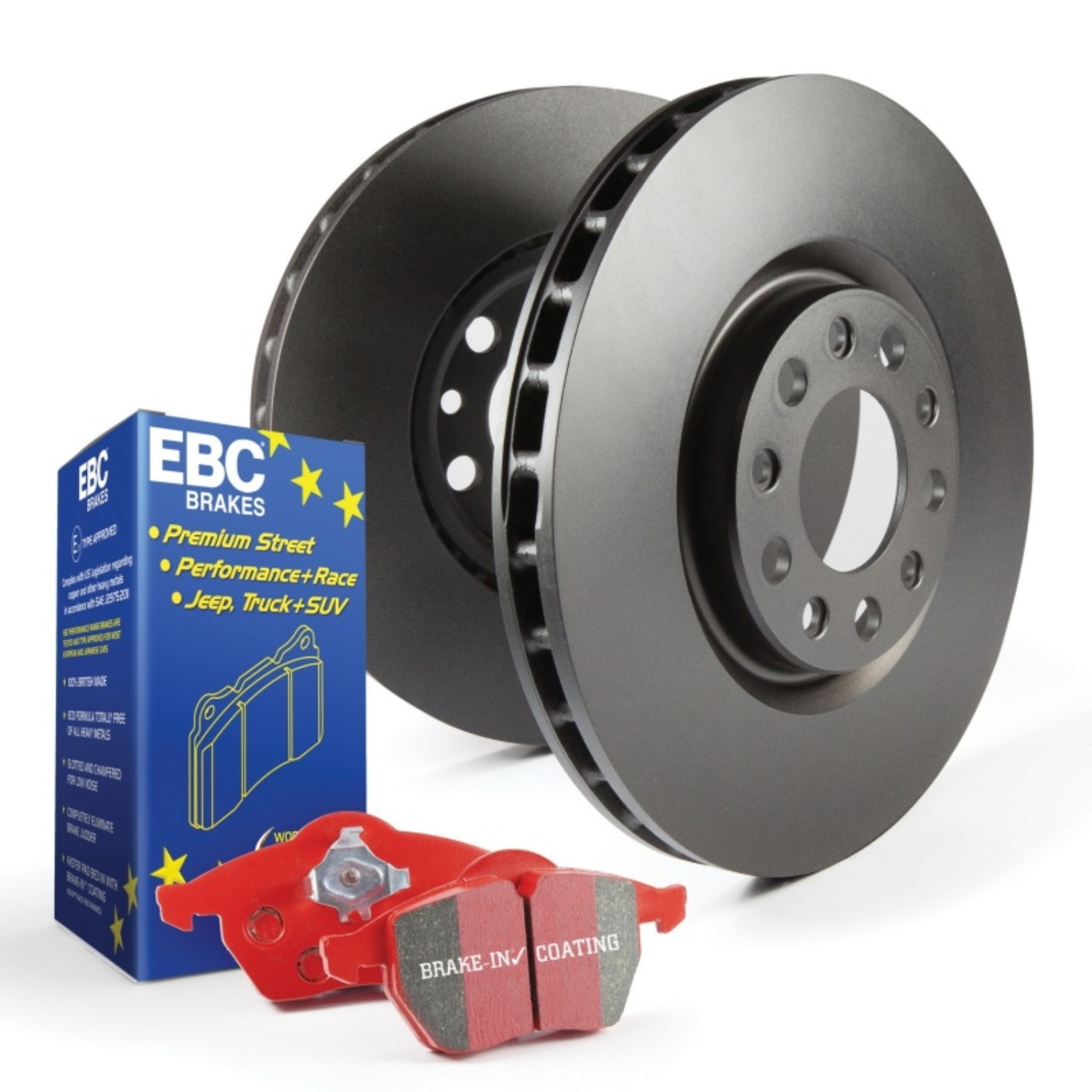 Picture of EBC Redstuff Brake Pad Sets - S12KF1208