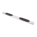 Picture of Lund 99-13 Chevy Silverado 1500 Std. Cab 6in. Oval Straight SS Nerf Bars - Polished