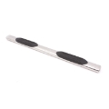 Picture of Lund 99-13 Chevy Silverado 1500 Std. Cab 6in. Oval Straight SS Nerf Bars - Polished