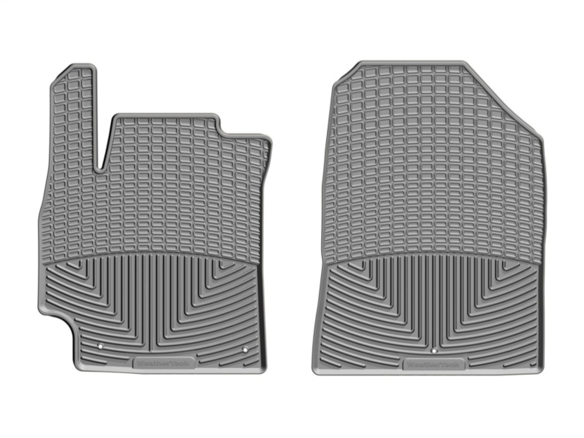 Picture of WeatherTech WT Rubber Mats-Front-Grey Floor Mats - W388GR