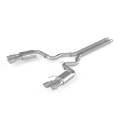 Picture of MBRP 18-19 Ford Mustang GT 5.0 3in Dual Split Rear Cat Back w/ Quad 4.0in Dual Wall Tips- T304