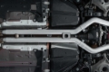 Picture of MBRP 18-19 Ford Mustang GT 5.0 3in Dual Split Rear Cat Back w/ Quad 4in Dual Wall Tips- Black Coated
