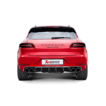 Picture of Akrapovic 2014 Porsche Macan Turbo (95B) Evolution Line Cat Back (Titanium) w/ Carbon Fiber Tips