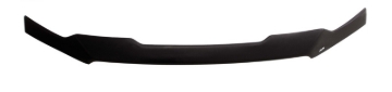 Picture of AVS 07-14 Toyota FJ Cruiser (Grille Fascia Mount) Aeroskin Low Profile Hood Shield - Matte Black