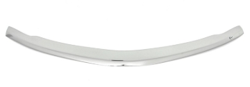 Picture of AVS 14-18 Nissan Rogue (Excl. Sport Model) Aeroskin Low Profile Hood Shield - Chrome