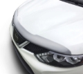 Picture of AVS 14-18 Nissan Rogue (Excl. Sport Model) Aeroskin Low Profile Hood Shield - Chrome