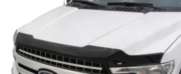 Picture of AVS 15-18 Ford Focus (Grille Fascia Mount) Aeroskin Low Profile Acrylic Hood Shield - Smoke