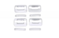 Picture of AVS 04-14 Ford F-150 (No Keypad/Passenger Keyhole) Door Handle Covers (4 Door) 8pc Set - Chrome