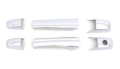 Picture of AVS 07-13 Chevy Silverado 1500 Door Handle Covers (2 Door) 4pc Set - Chrome