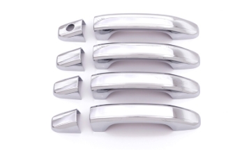 Picture of AVS 14-18 Chevy Silverado 1500 Door Handle Covers (4 Door) 8pc Set - Chrome