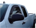 Picture of AVS 07-13 Chevy Silverado 1500 Ext. Cab Ventvisor Front & Rear Window Deflectors 4pc - Smoke