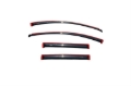 Picture of AVS 07-14 Ford Edge Ventvisor In-Channel Front & Rear Window Deflectors 4pc - Smoke