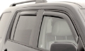 Picture of AVS 09-18 Ford Flex Ventvisor In-Channel Front & Rear Window Deflectors 4pc - Smoke