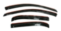 Picture of AVS 11-15 Kia Optima Ventvisor In-Channel Front & Rear Window Deflectors 4pc - Smoke