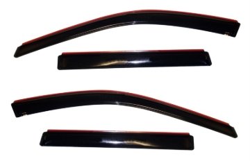 Picture of AVS 11-18 Jeep Grand Cherokee (Not L Model) Ventvisor In-Chnl FRT & RR Window Deflectors 4pc - Smoke