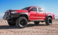 Picture of AVS 16-18 Toyota Tacoma Double Cab Ventvisor In-Channel Front & Rear Window Deflectors 4pc - Smoke