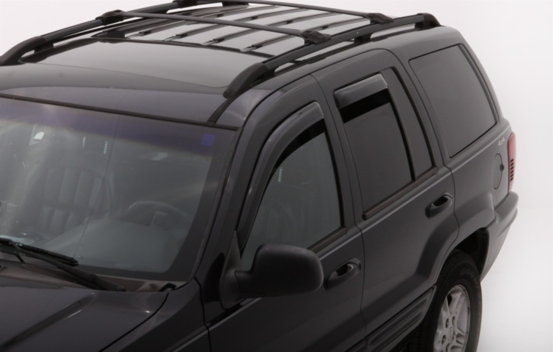 Picture of AVS 2004 Ford Ecosport (Brazil) Ventvisor In-Channel Front & Rear Window Deflectors 4pc - Smoke