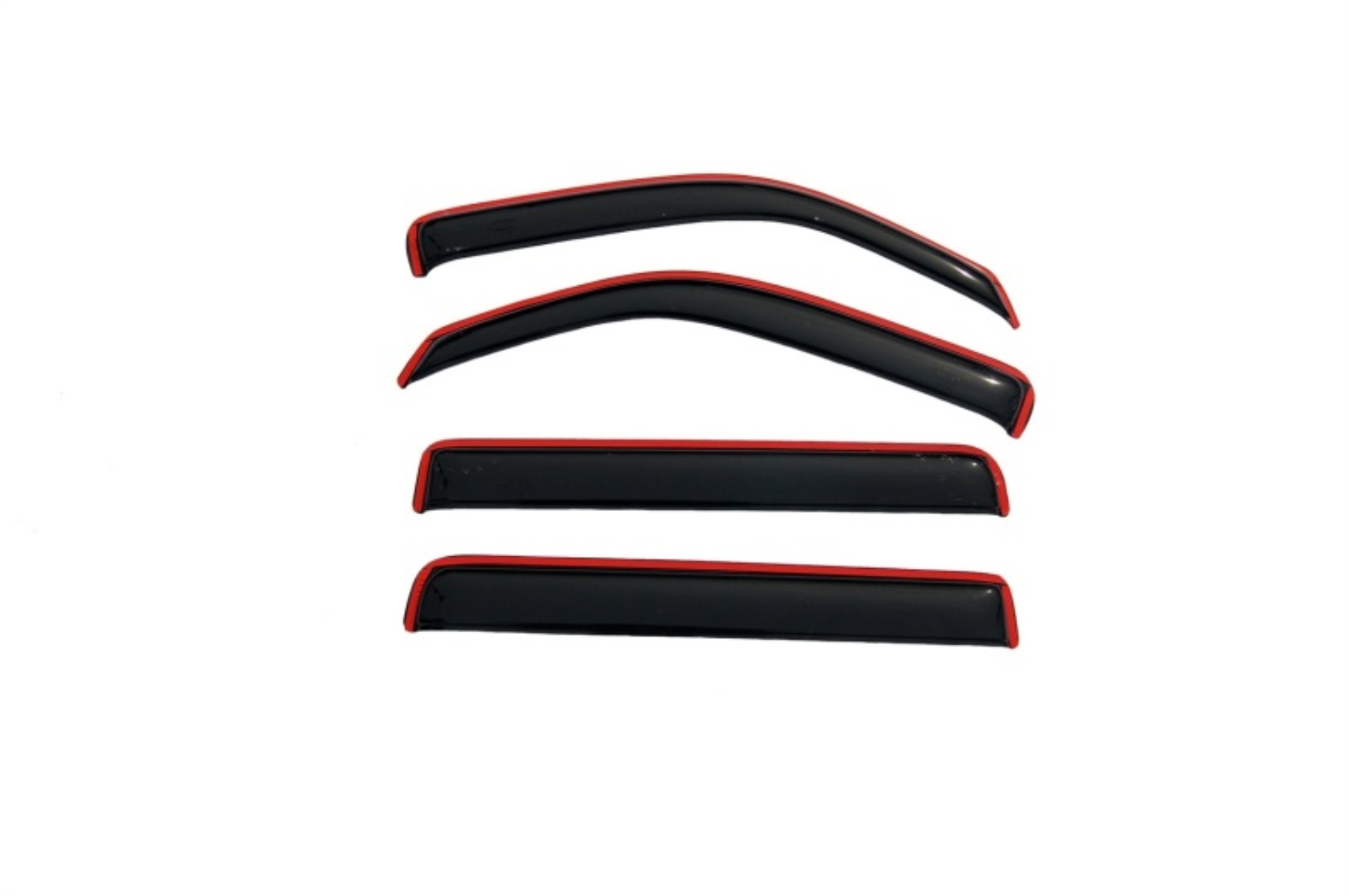 Picture of AVS 07-11 Dodge Nitro Ventvisor In-Channel Front & Rear Window Deflectors 4pc - Smoke